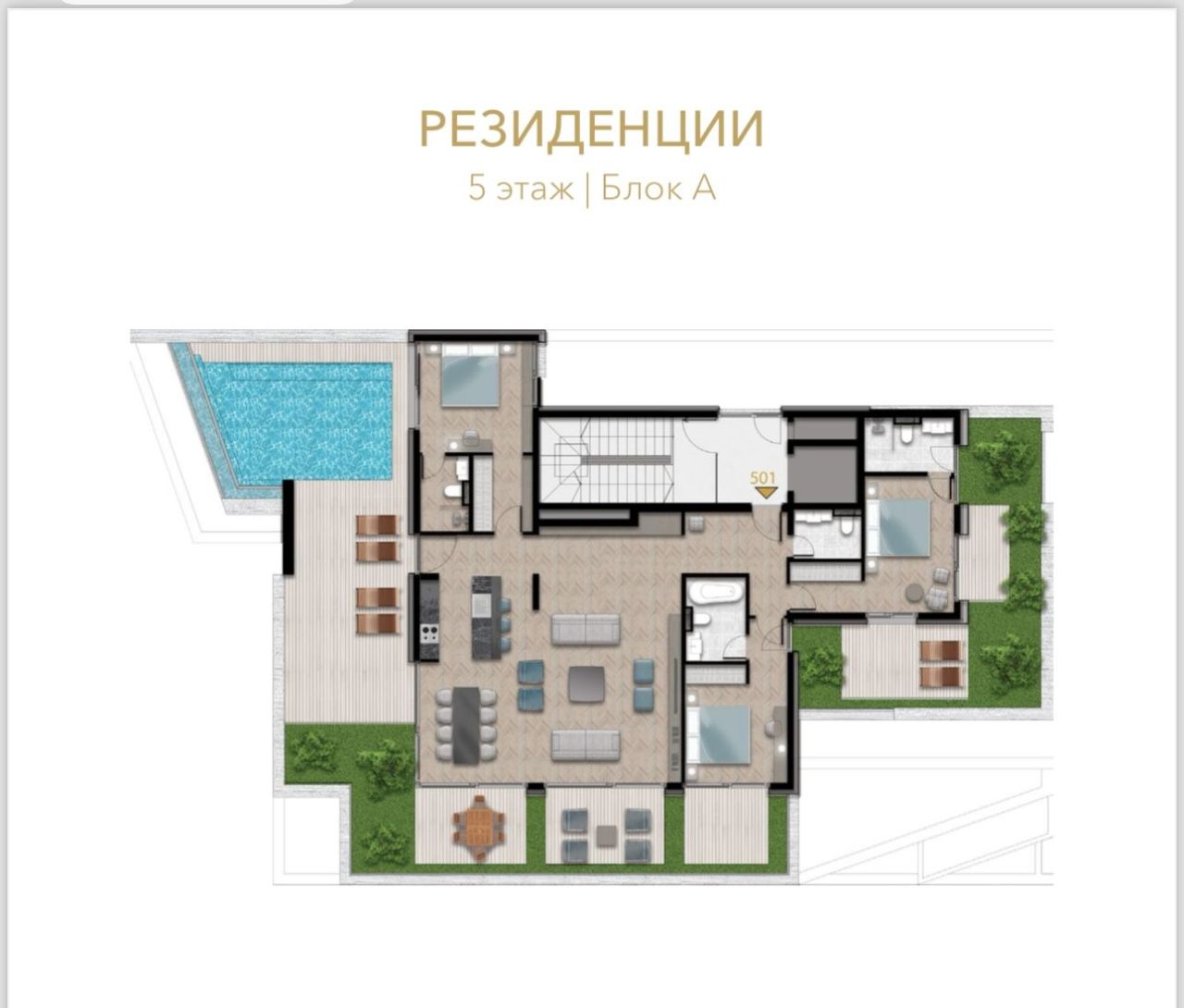 Апартаменты в Тивате, Черногория, 282 м² - фото 13