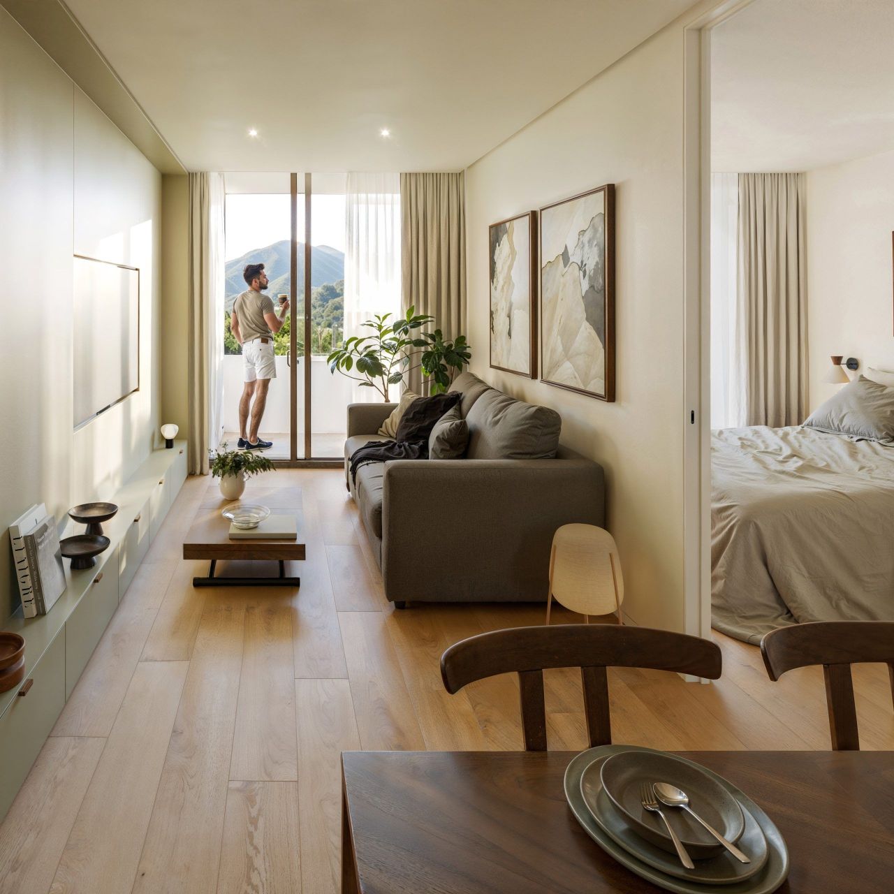 Апартаменты на острове Пхукет, Таиланд, 36 м² - фото 11