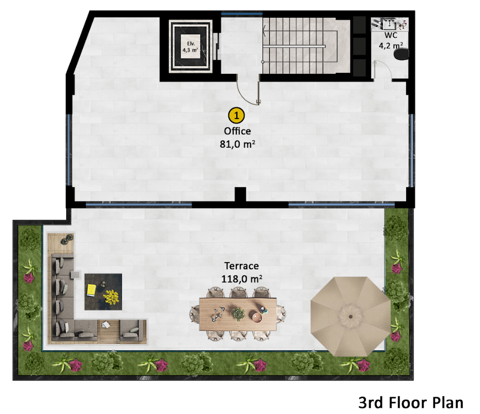 Коммерческая недвижимость в Кестеле, Турция, 210 м² - фото 14