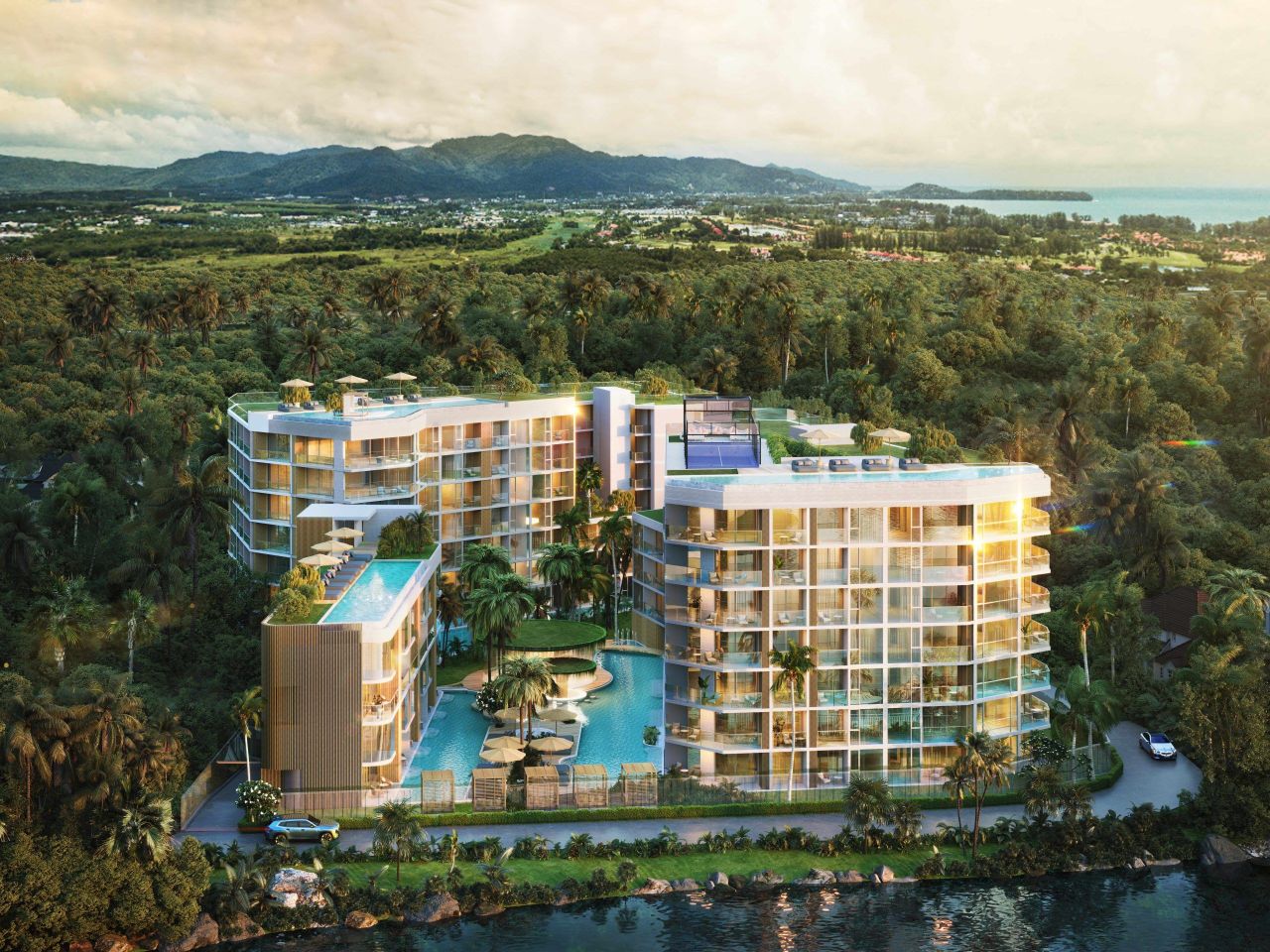 Апартаменты на пляже Банг Тао, Таиланд, 30 м² - фото 2