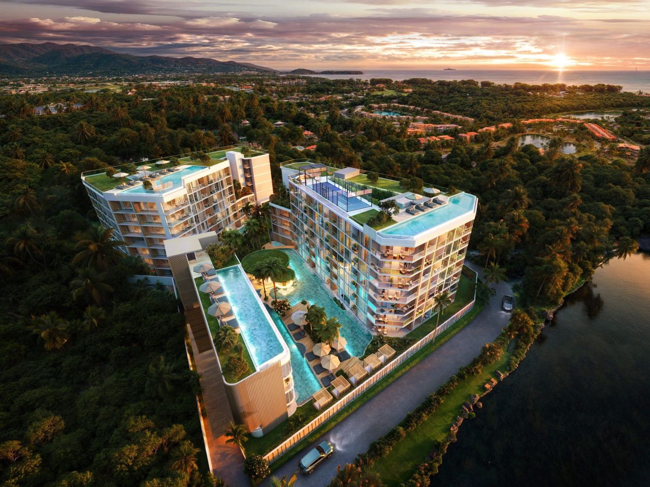 Апартаменты на пляже Банг Тао, Таиланд, 30 м² - фото 3