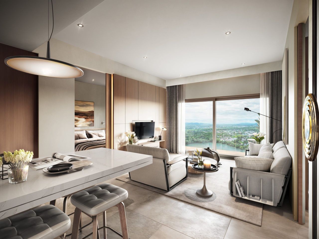 Апартаменты на пляже Банг Тао, Таиланд, 30 м² - фото 5