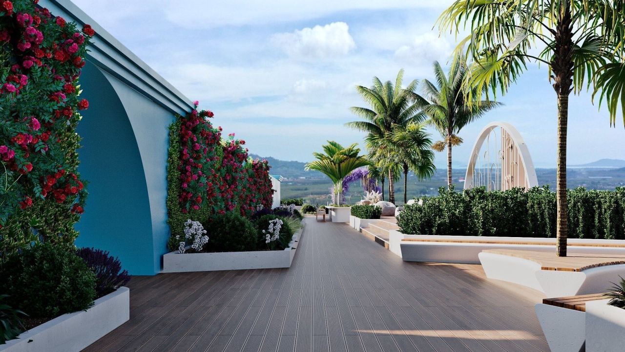 Апартаменты на пляже Банг Тао, Таиланд, 38 м² - фото 16