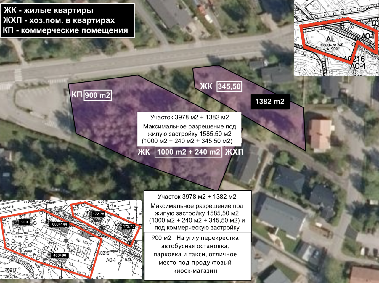 Земля в Вантаа, Финляндия, 5 360 м² - фото 3