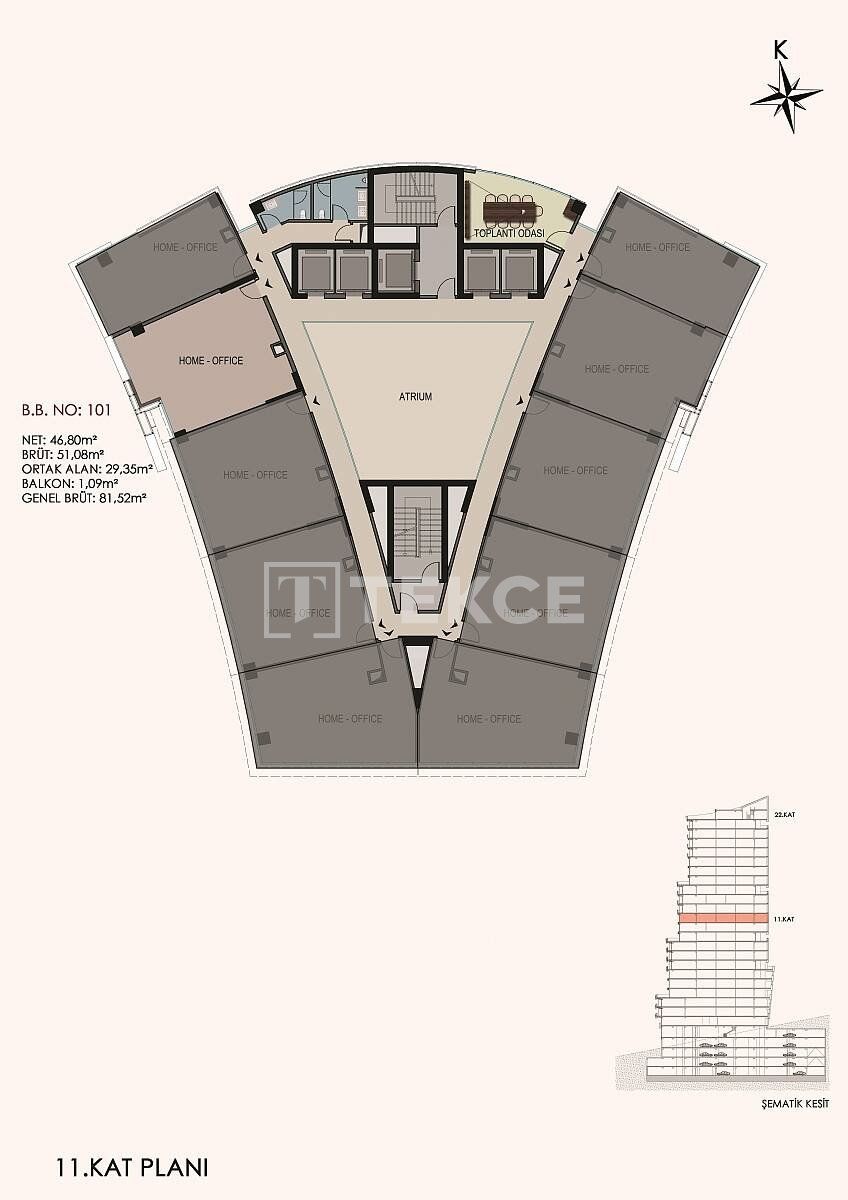 Апартаменты в Стамбуле, Турция, 130 м² - фото 12