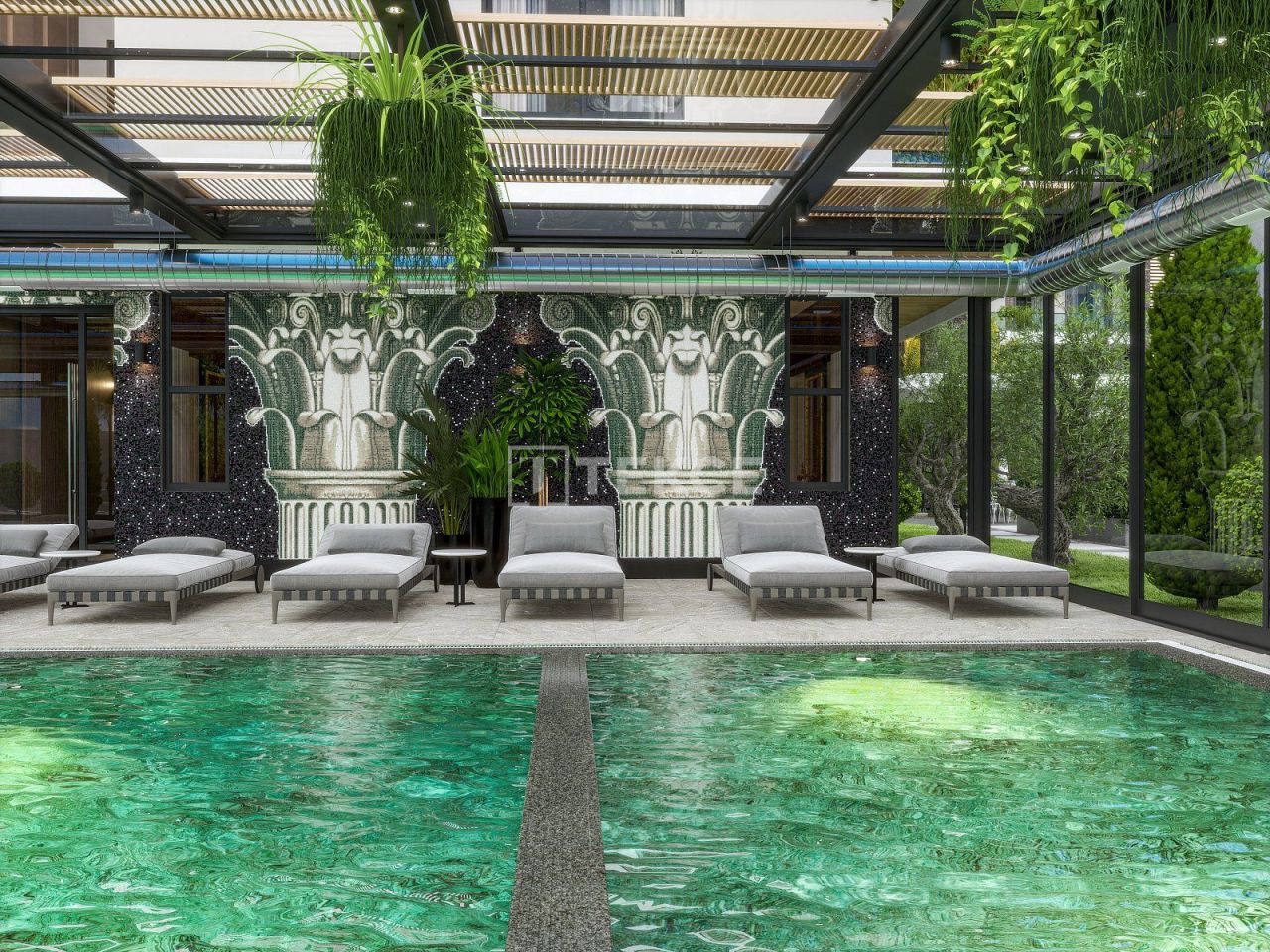 Апартаменты в Алании, Турция, 110 м² - фото 16