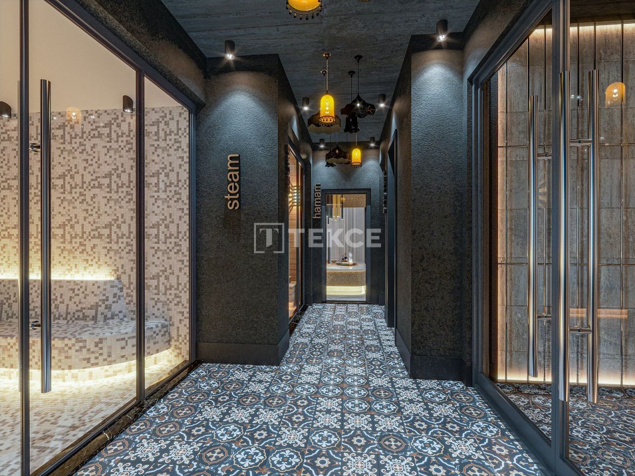 Апартаменты в Алании, Турция, 52 м² - фото 19