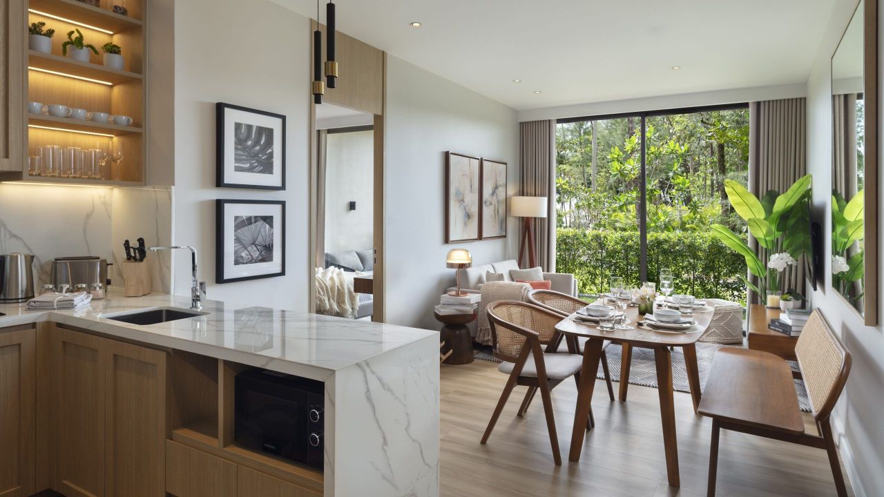 Апартаменты на пляже Банг Тао, Таиланд, 52 м² - фото 4