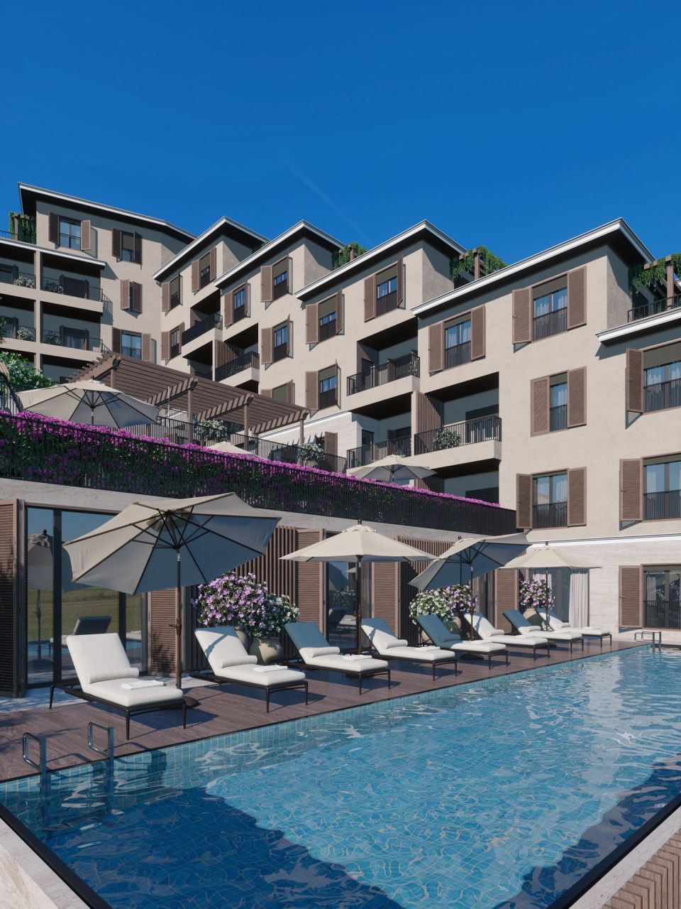 Квартира в Будве, Черногория, 49 м² - фото 14