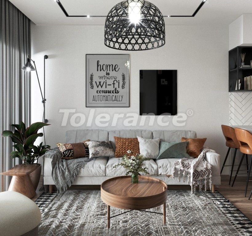 Апартаменты в Анталии, Турция, 55 м² - фото 8