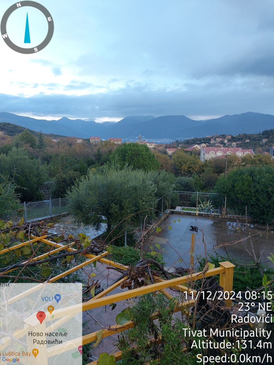 Земля в Радовичах, Черногория, 366 м² - фото 6