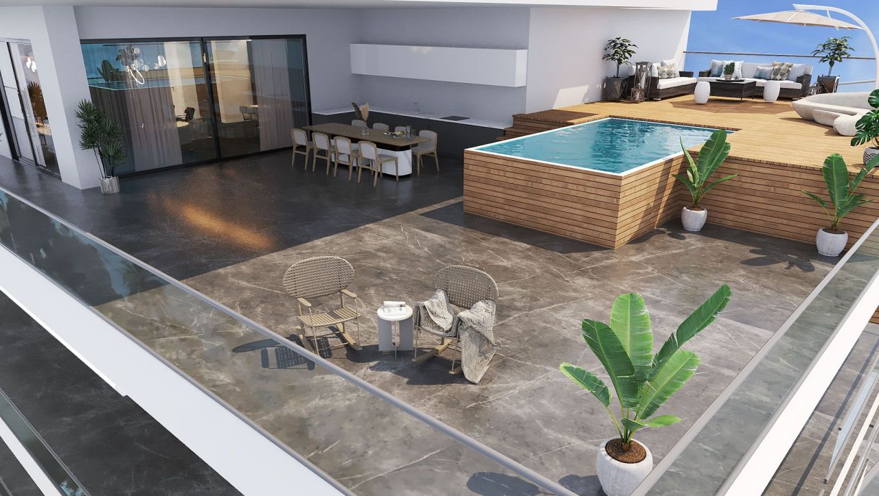 Пентхаус в Искеле, Кипр, 199 м² - фото 17