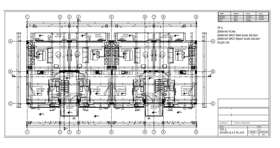 Апартаменты в Газимагусе, Кипр, 100 м² - фото 8