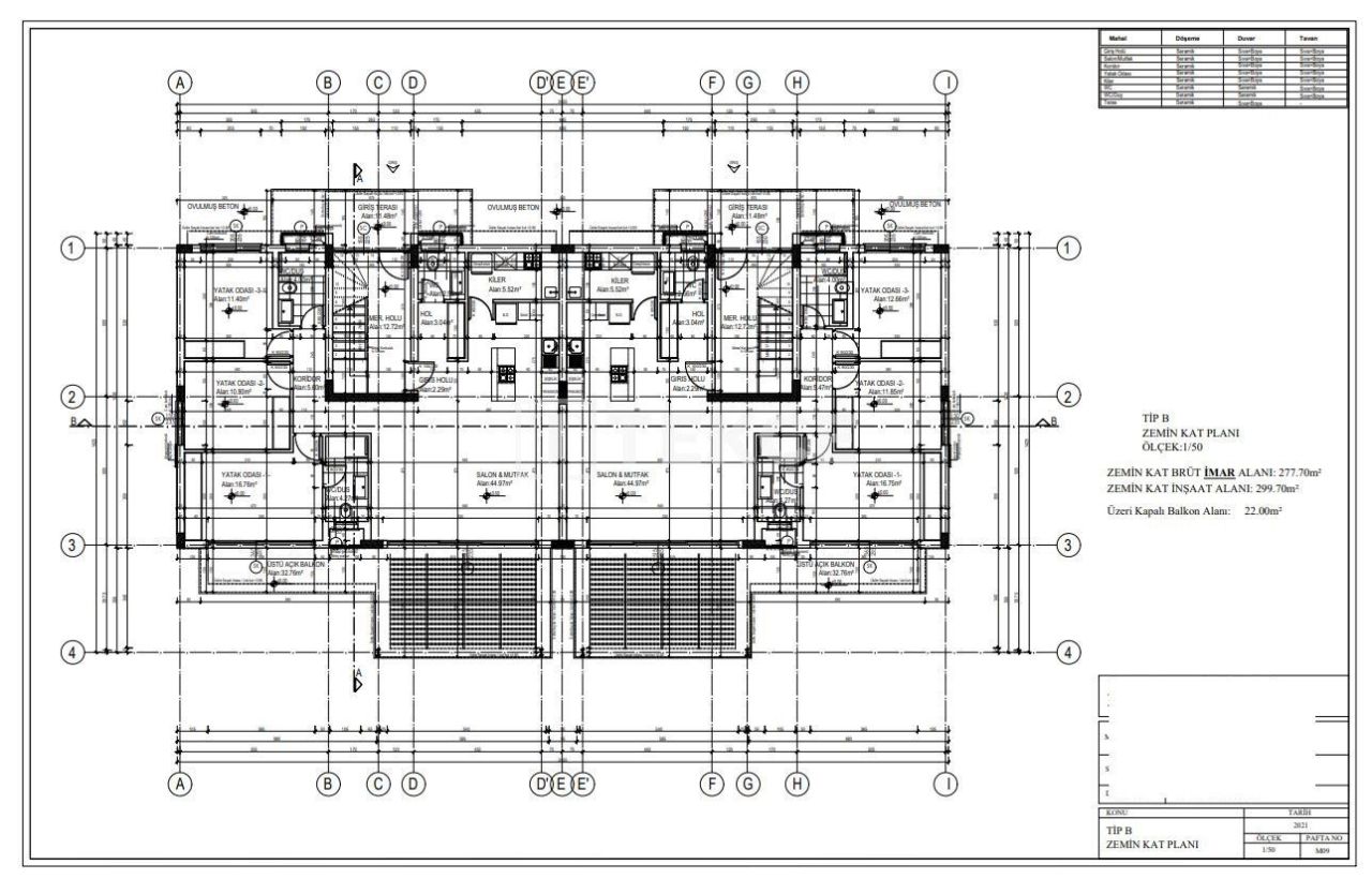 Апартаменты в Газимагусе, Кипр, 100 м² - фото 12