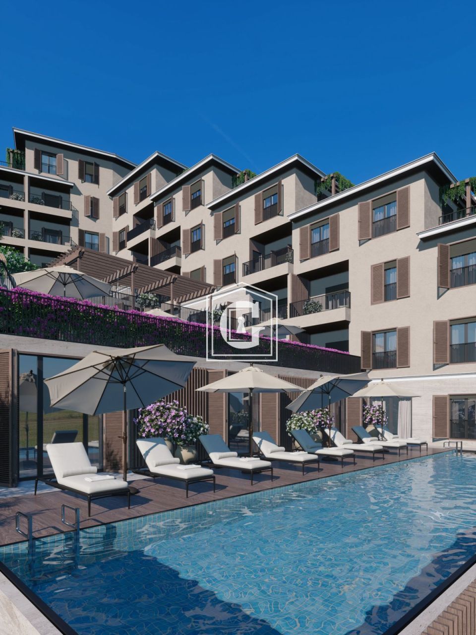 Апартаменты в Бечичи, Черногория, 42 м² - фото 6