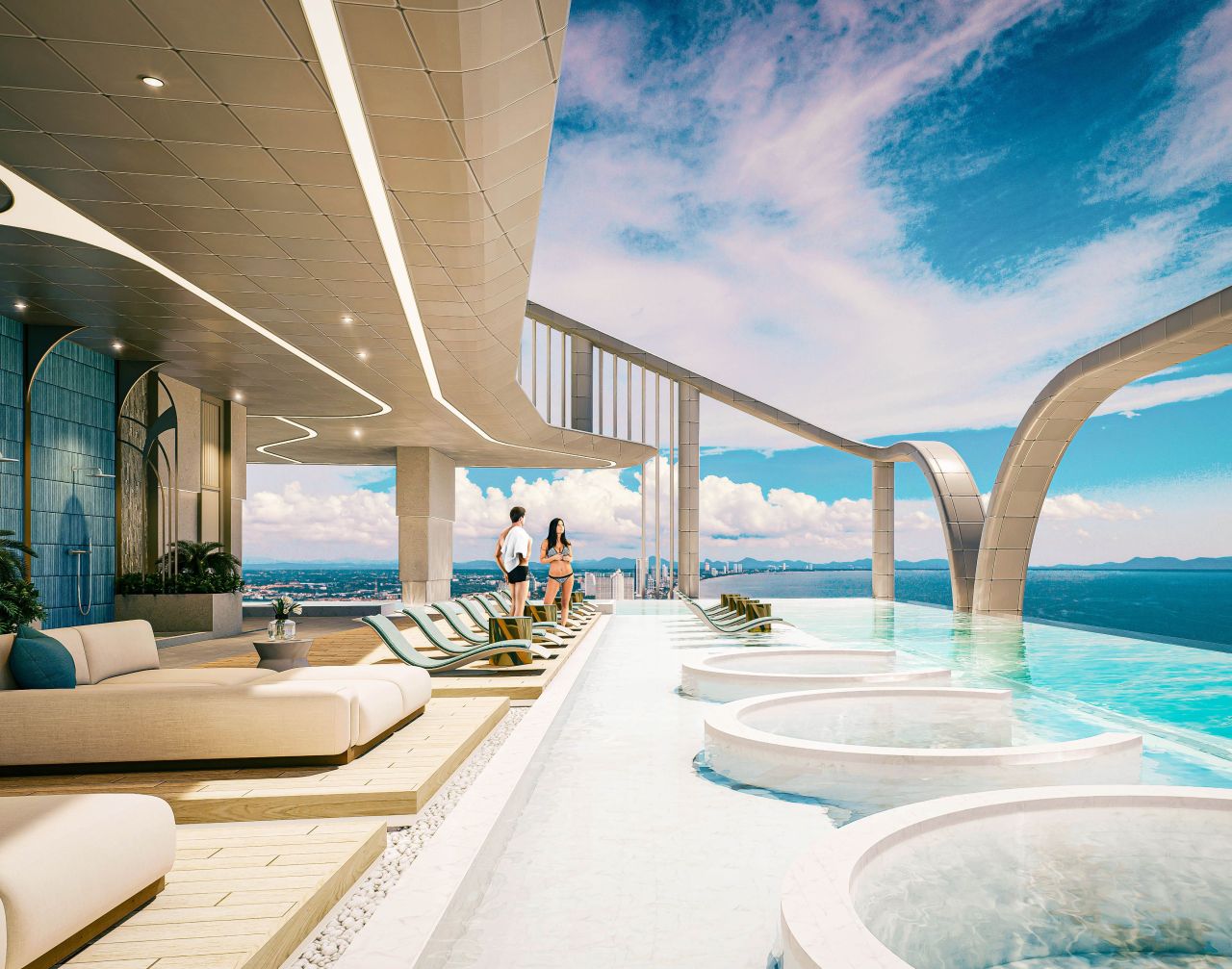 Квартира в Паттайе, Таиланд, 38 м² - фото 2