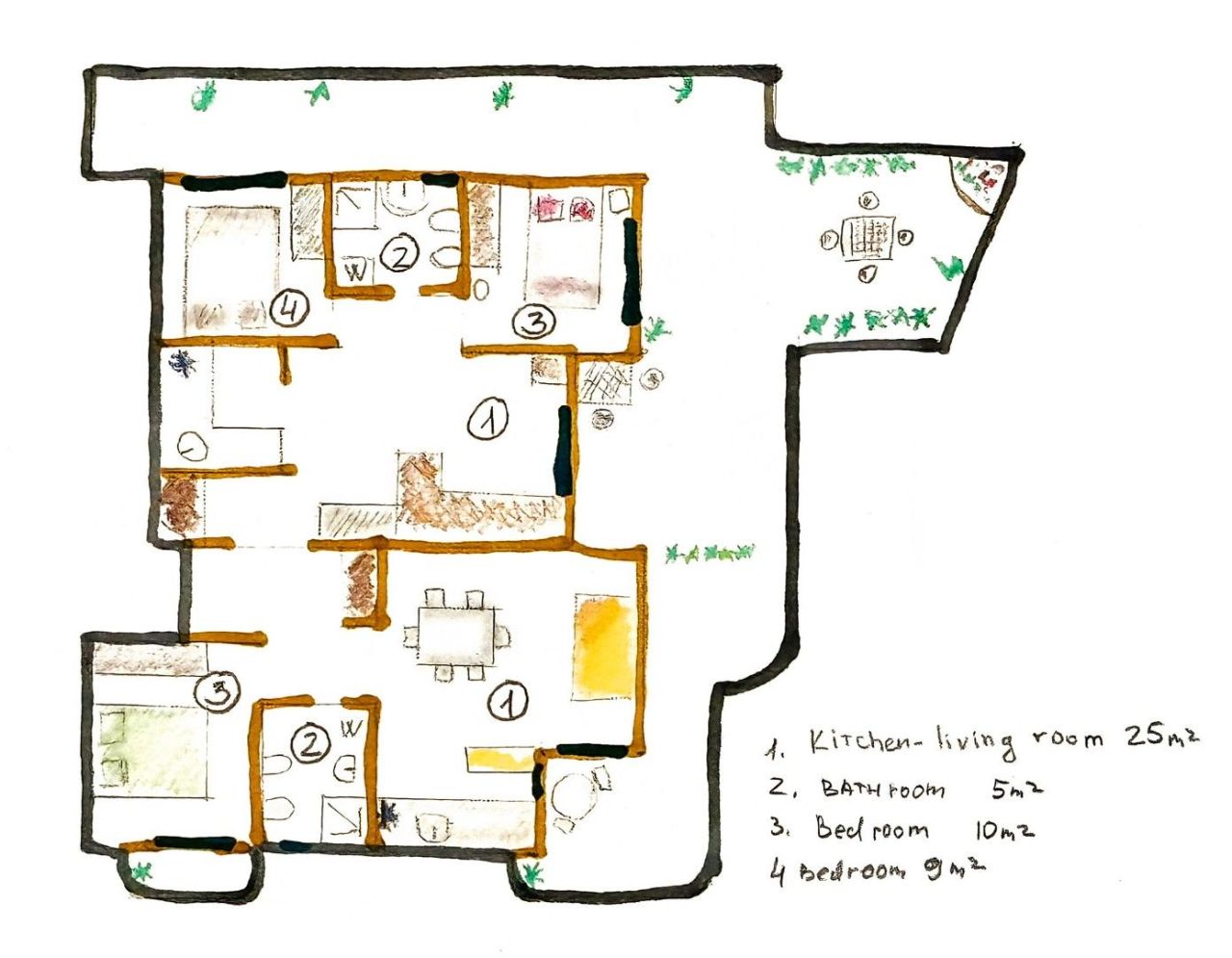 Квартира в Петроваце, Черногория, 167 м² - фото 19