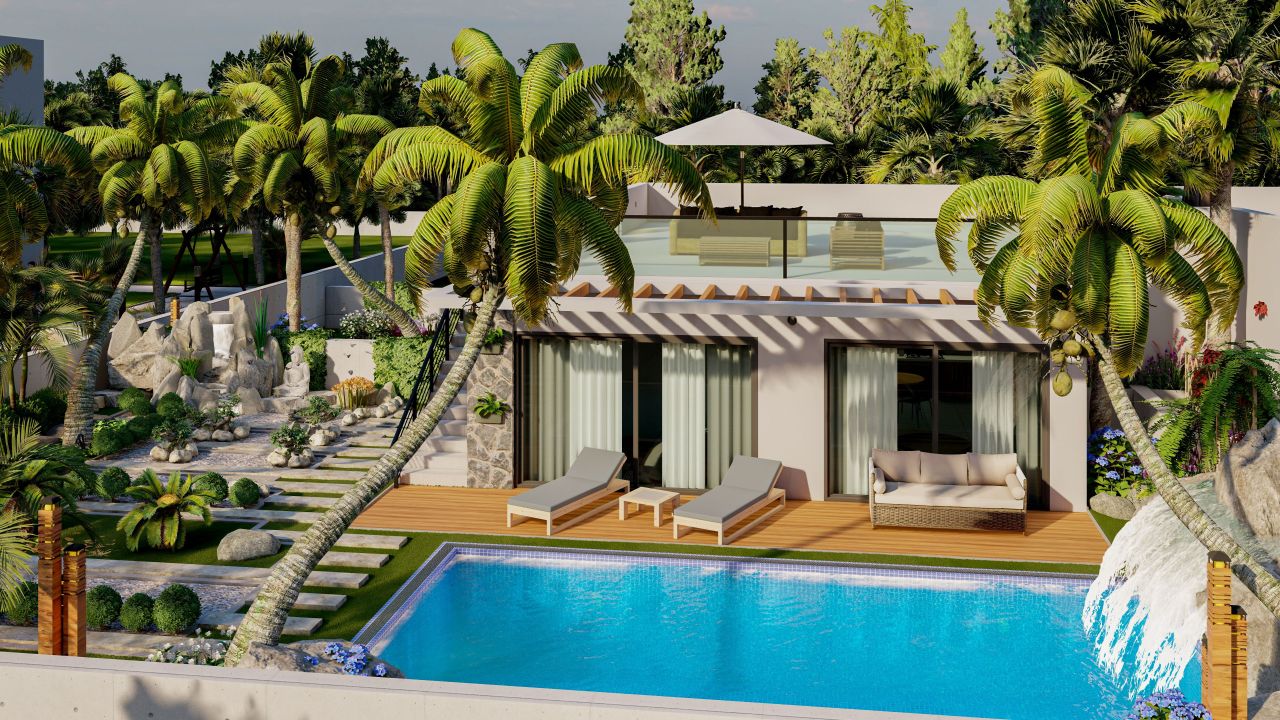 Апартаменты в Аканту, Кипр, 35 м² - фото 16