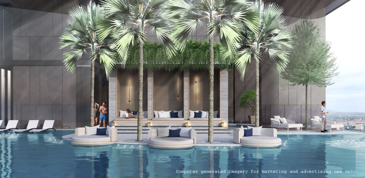 Квартира в Паттайе, Таиланд, 34 м² - фото 9