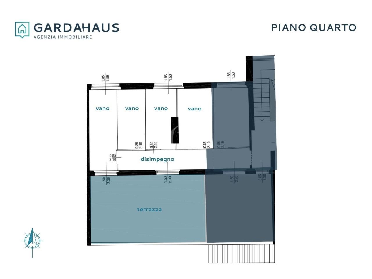 Апартаменты у озера Гарда, Италия, 155 м² - фото 14