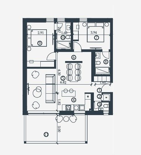 Квартира в Умаге, Хорватия, 79 м² - фото 7