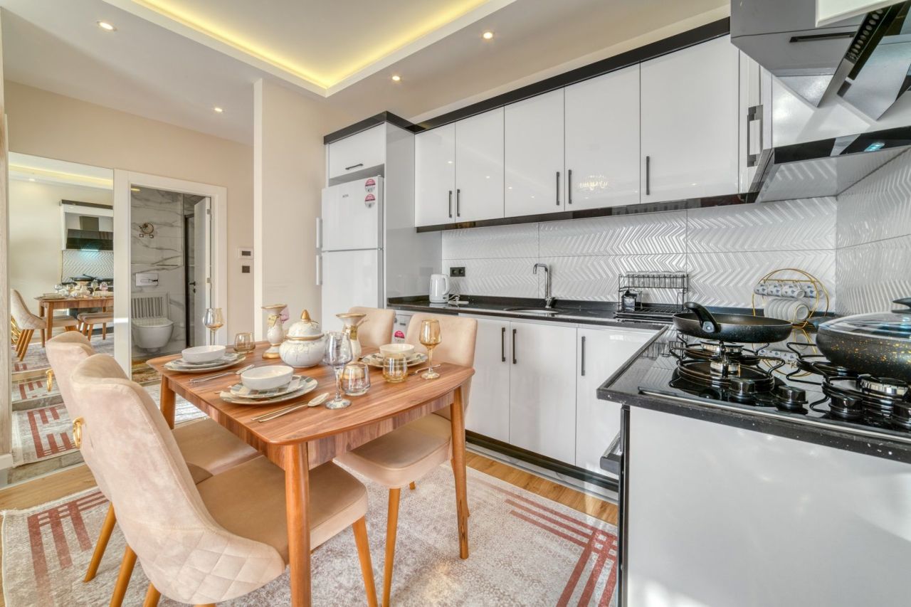 Квартира в Алании, Турция, 55 м² - фото 11