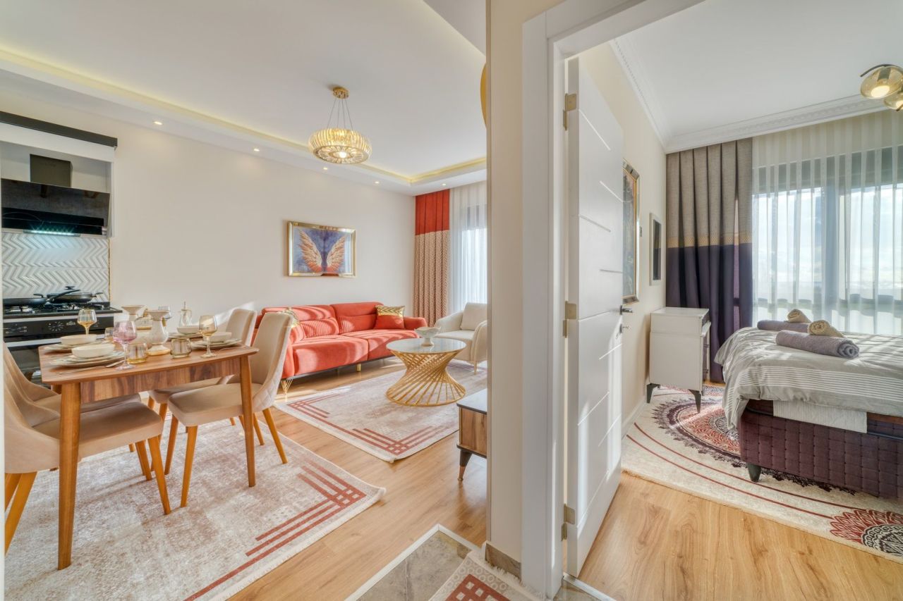 Квартира в Алании, Турция, 55 м² - фото 9