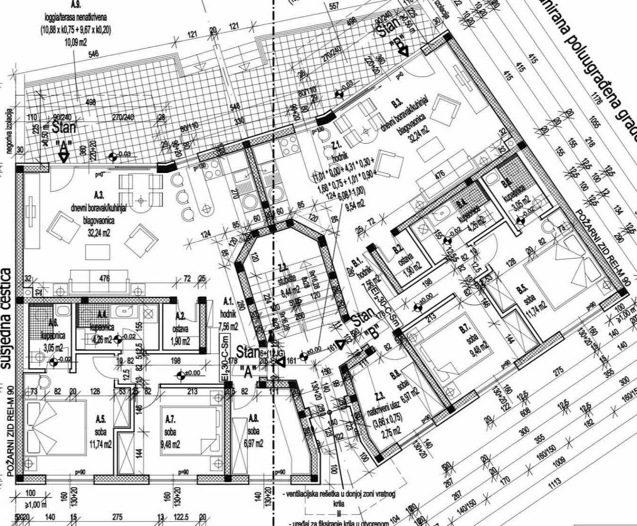 Квартира Istria, Valbandon, Хорватия, 97.75 м² - фото 6