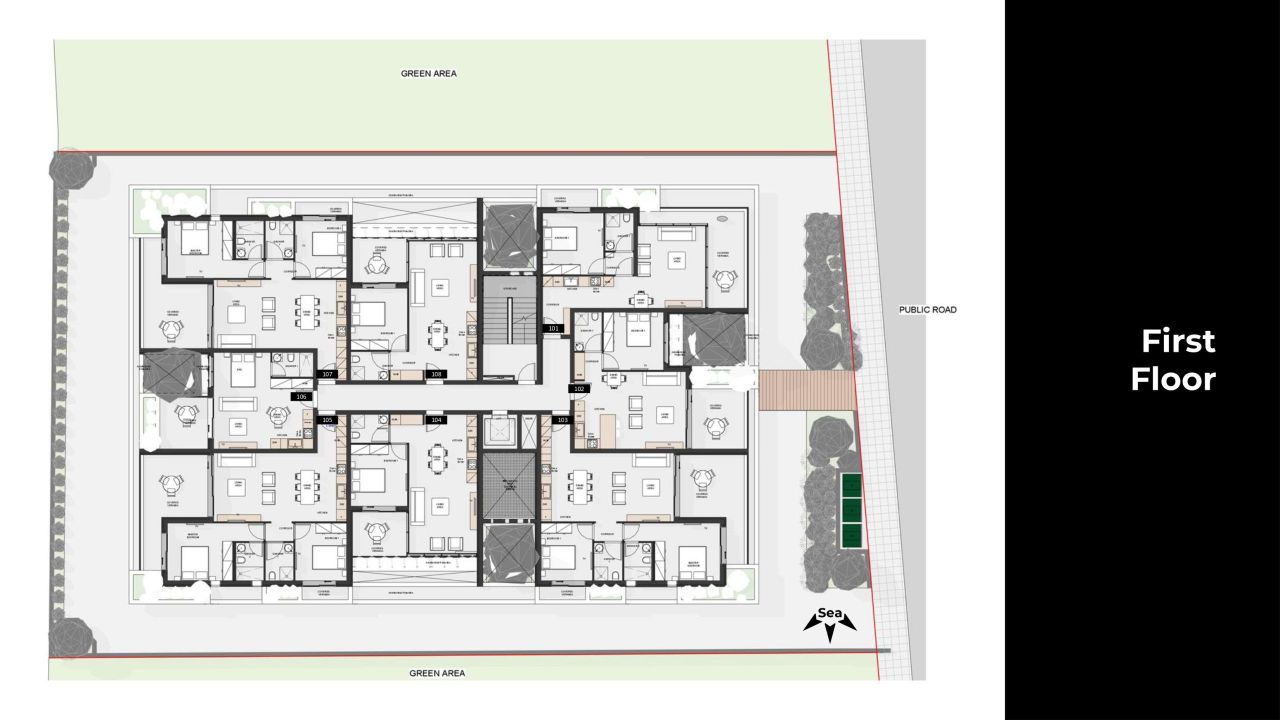 Квартира в Пафосе, Кипр, 65 м² - фото 12