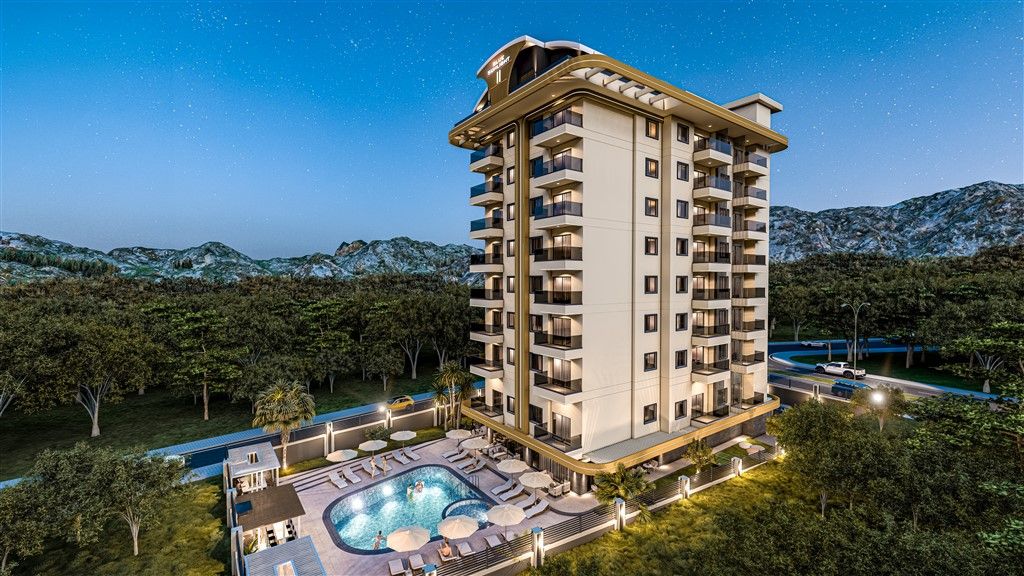 Апартаменты в Алании, Турция, 56 м² - фото 1