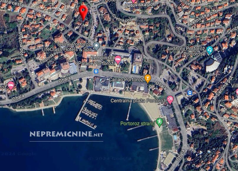 Земля в Портороже, Словения, 935 м² - фото 2