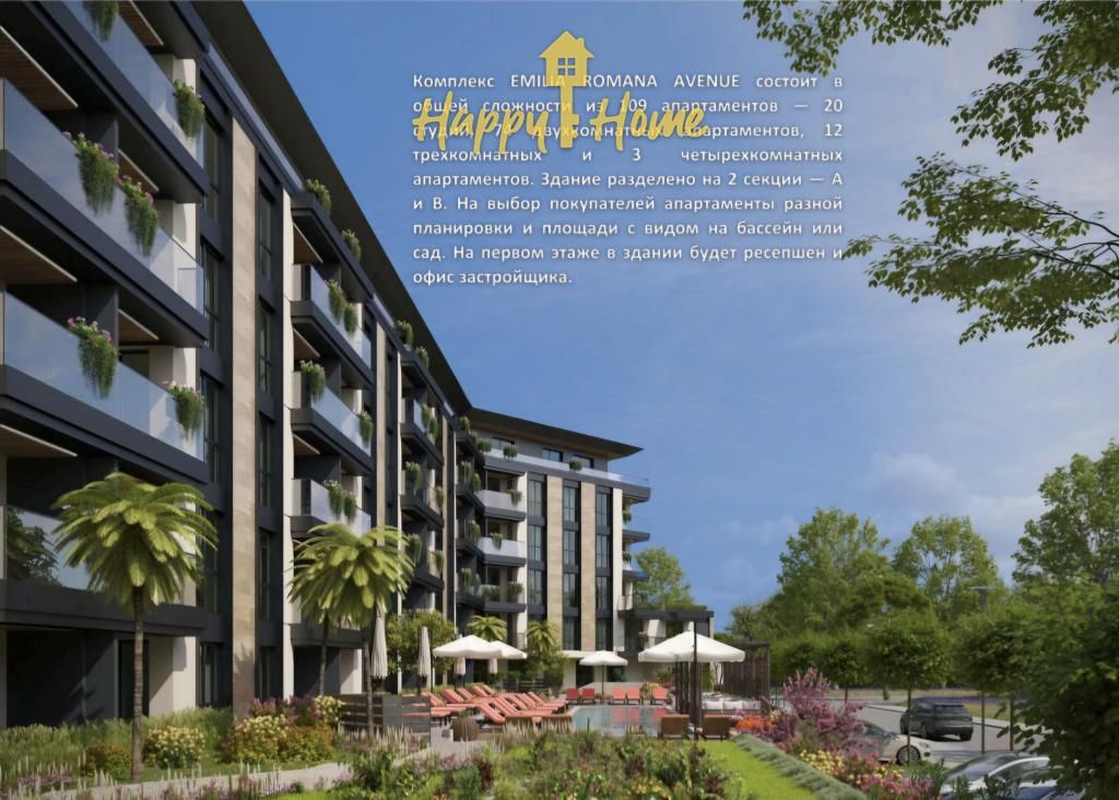 Квартира на Солнечном берегу, Болгария, 172.73 м² - фото 2