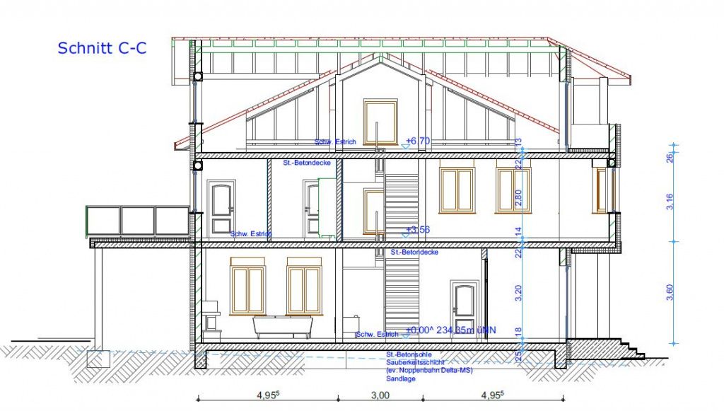 Коттедж в Золингене, Германия, 382.26 м² - фото 16