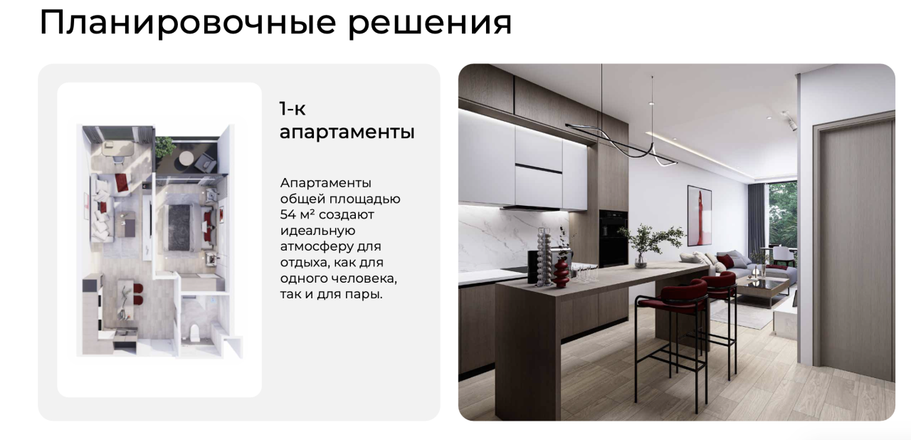 Квартира на острове Пхукет, Таиланд, 54 м² - фото 16