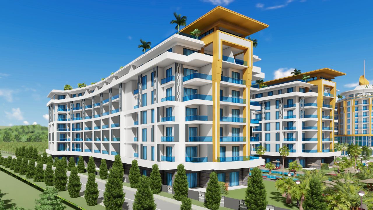 Апартаменты в Алании, Турция, 105 м² - фото 1
