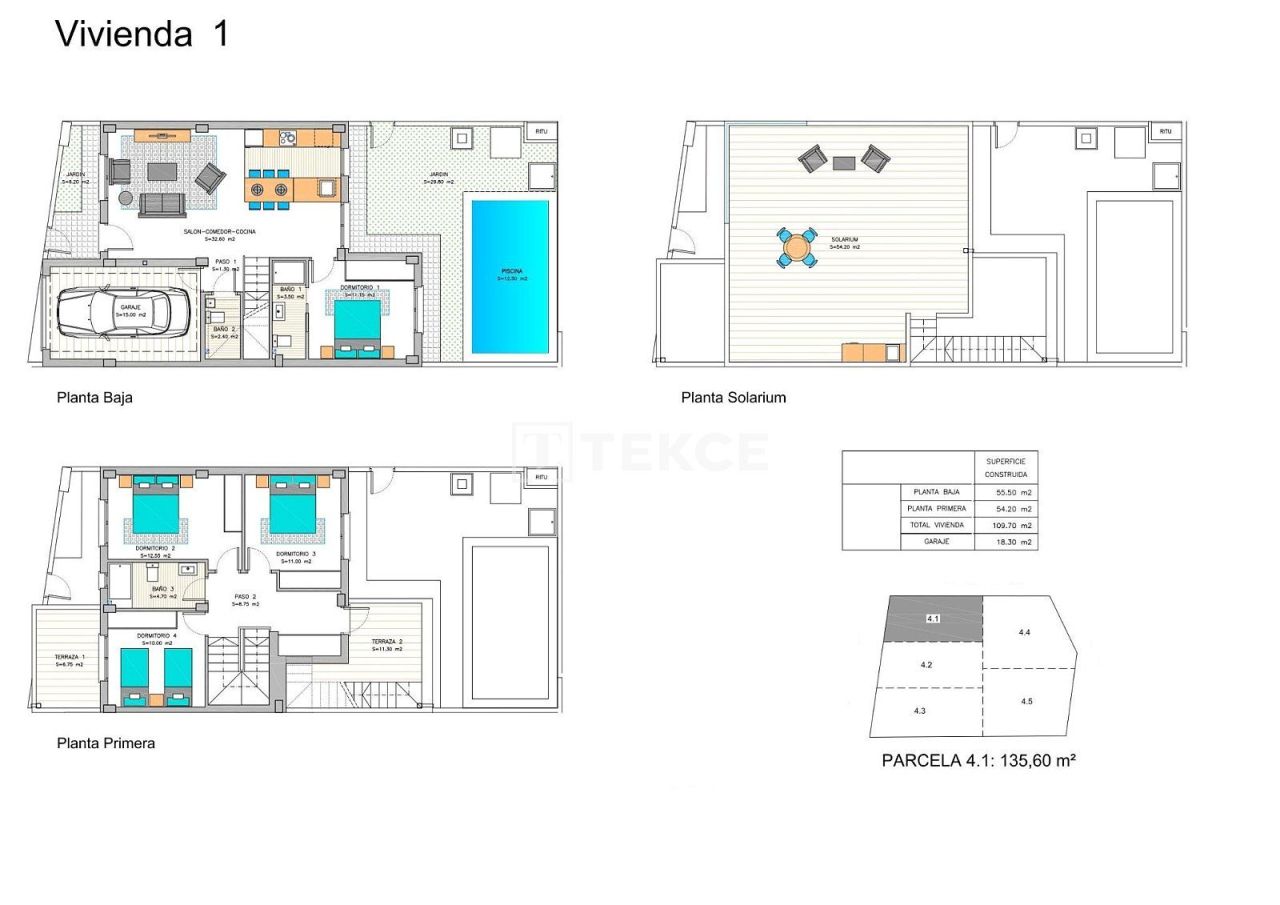 Таунхаус в Картахене, Испания, 118 м² - фото 10