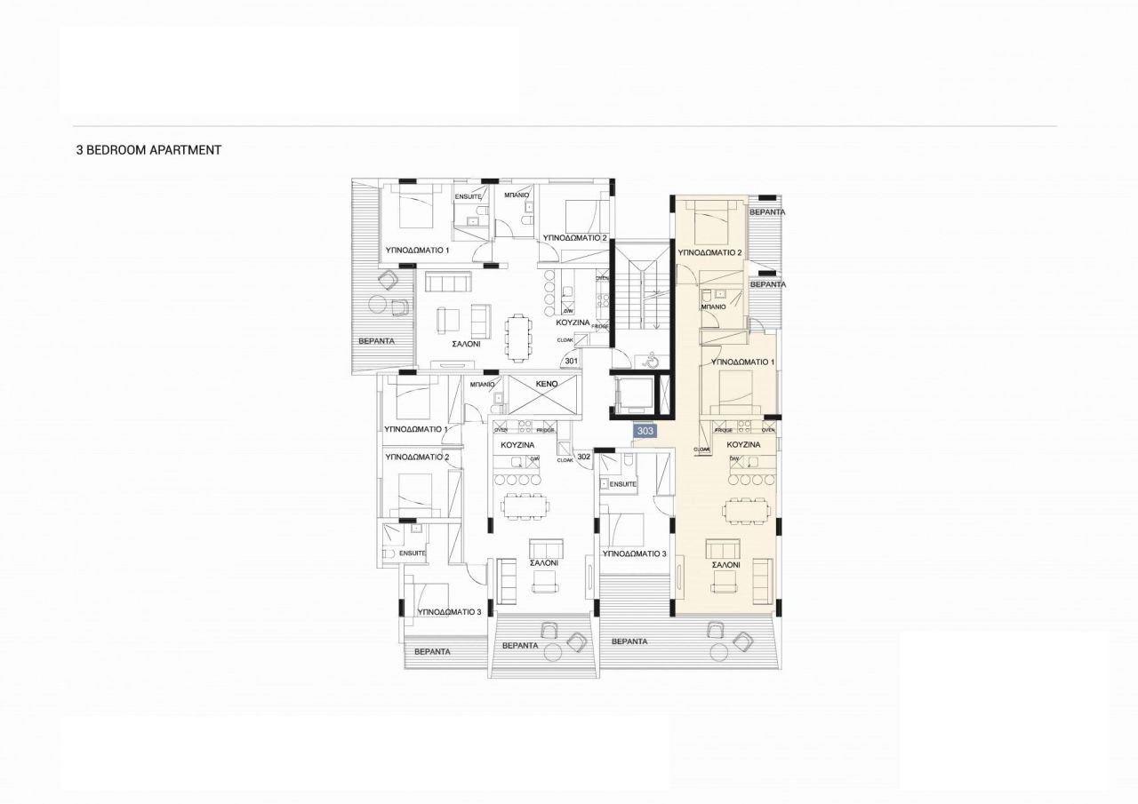 Квартира в Пафосе, Кипр, 121 м² - фото 4