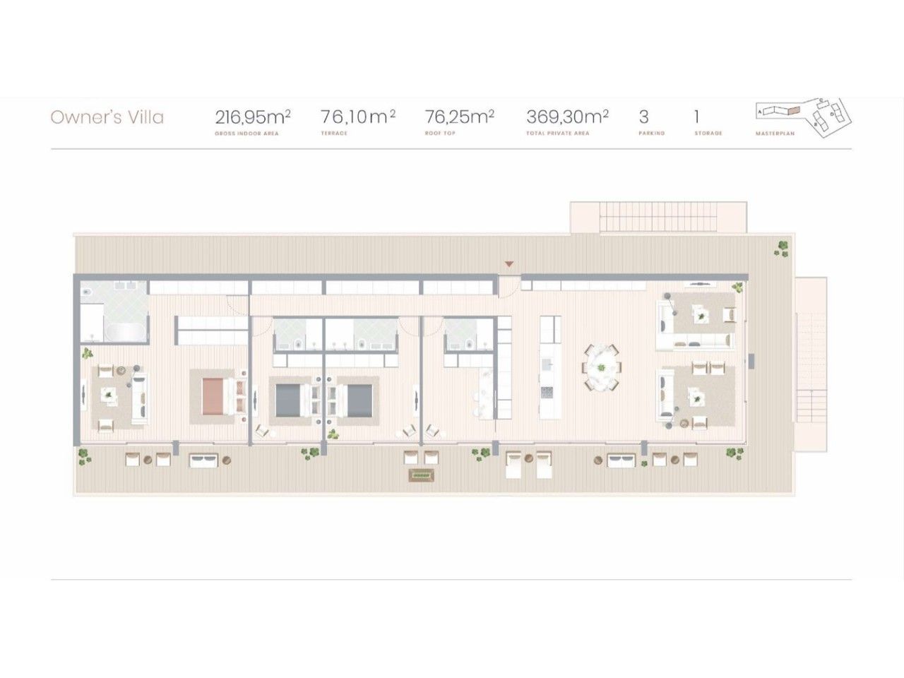 Пентхаус в Прая-ду-Карвоэйру, Португалия, 216.95 м² - фото 8