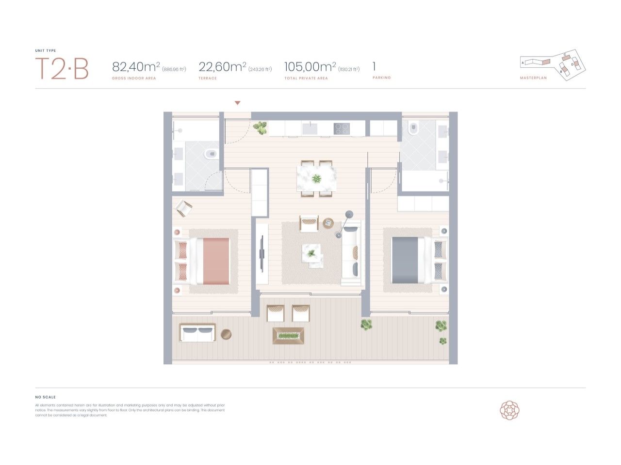 Апартаменты в Лагоа, Португалия, 82.3 м² - фото 7