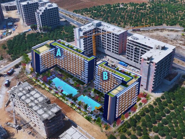 Квартира в Мерсине, Турция, 39 м² - фото 11