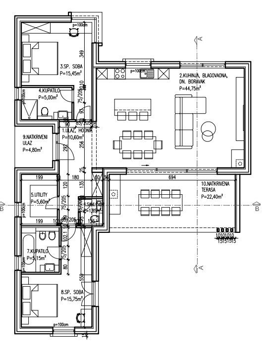 Дом в Кршане, Хорватия, 120 м² - фото 5