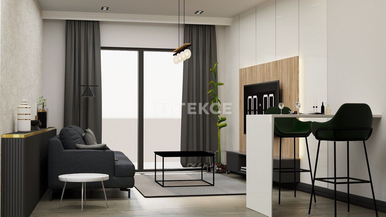 Апартаменты в Меркезе, Турция, 65 м² - фото 5