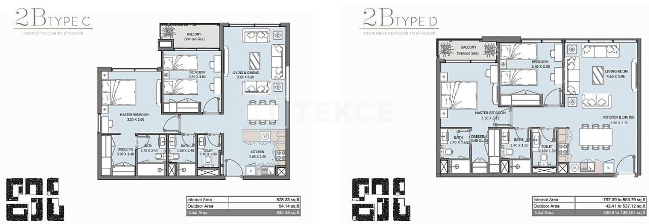 Пентхаус Масдар Сити, ОАЭ, 193 м² - фото 12