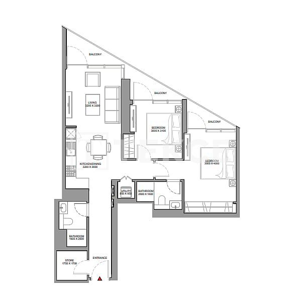 Апартаменты Над Аль-Шеба 1, ОАЭ, 70 м² - фото 15