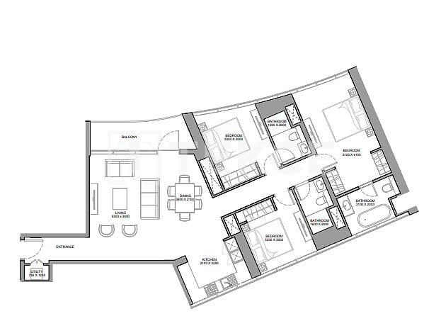 Апартаменты Над Аль-Шеба 1, ОАЭ, 70 м² - фото 16
