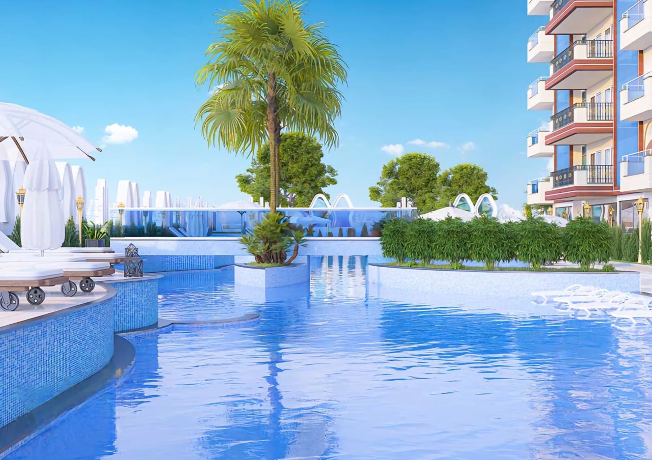 Квартира в Алании, Турция, 91 м² - фото 9