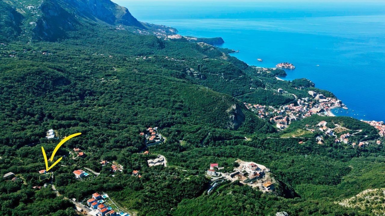 Земля в Будве, Черногория, 608 м² - фото 4
