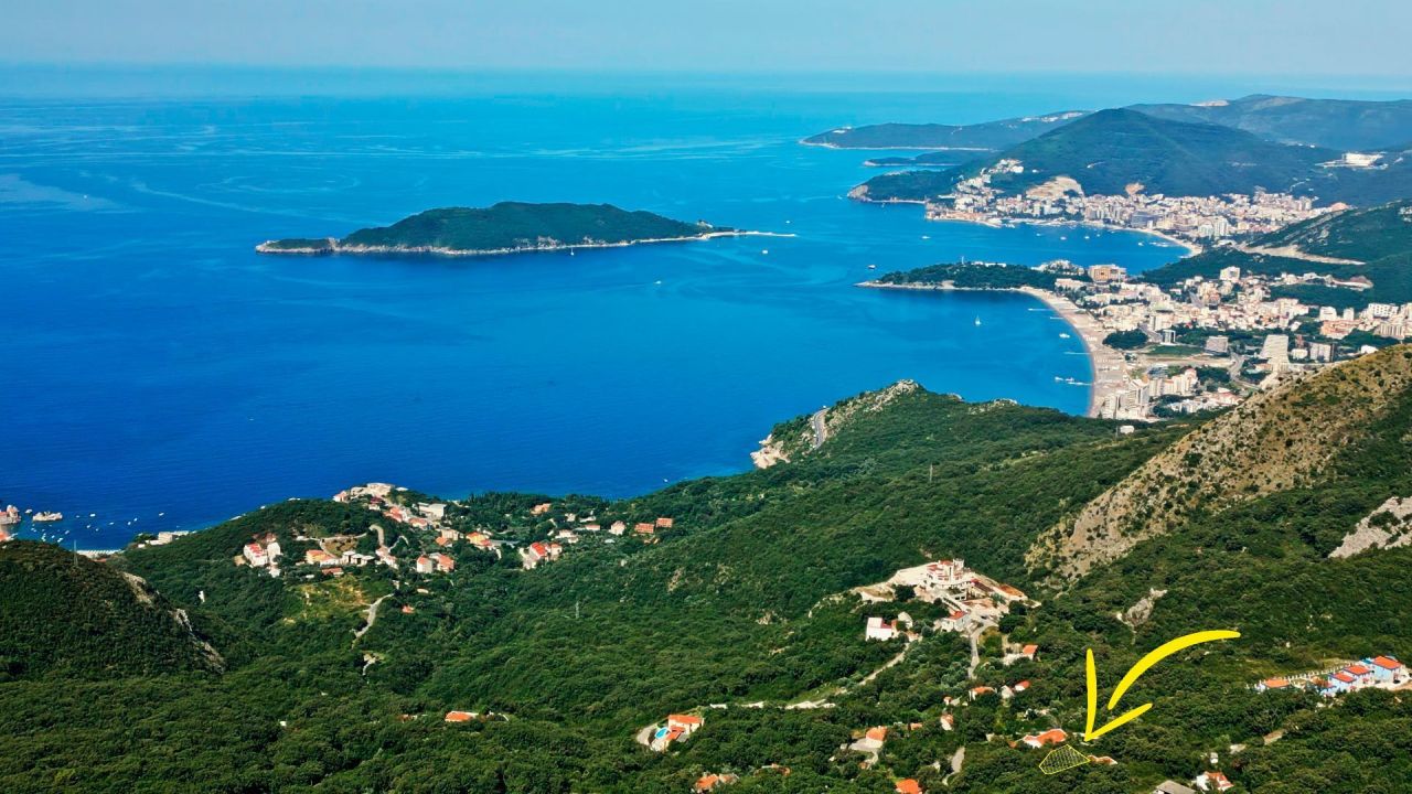 Земля в Будве, Черногория, 732 м² - фото 5