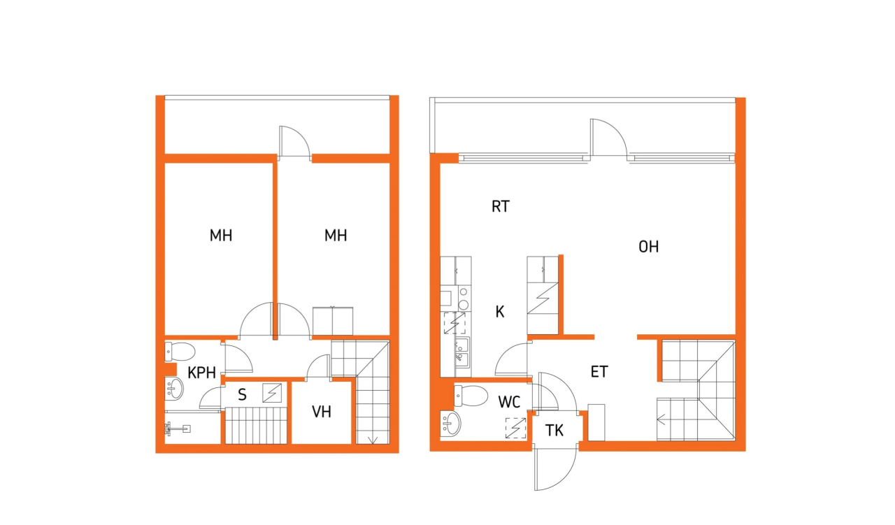 Таунхаус в Сулкава, Финляндия, 75 м² - фото 2