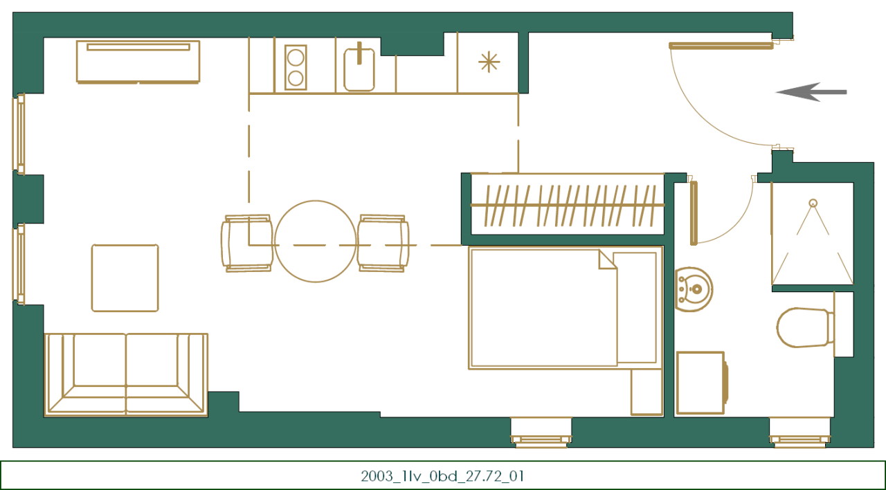 Квартира в Колашине, Черногория, 31 м² - фото 14